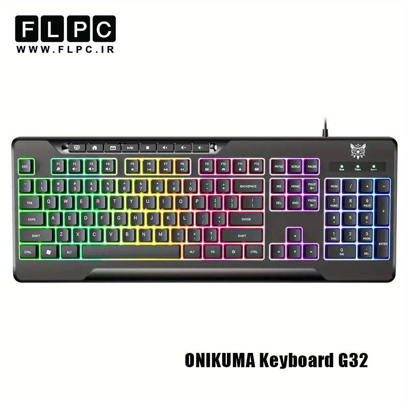 کیبورد با سیم گیمینگ اونیکوما مدل ONIKUMA G32