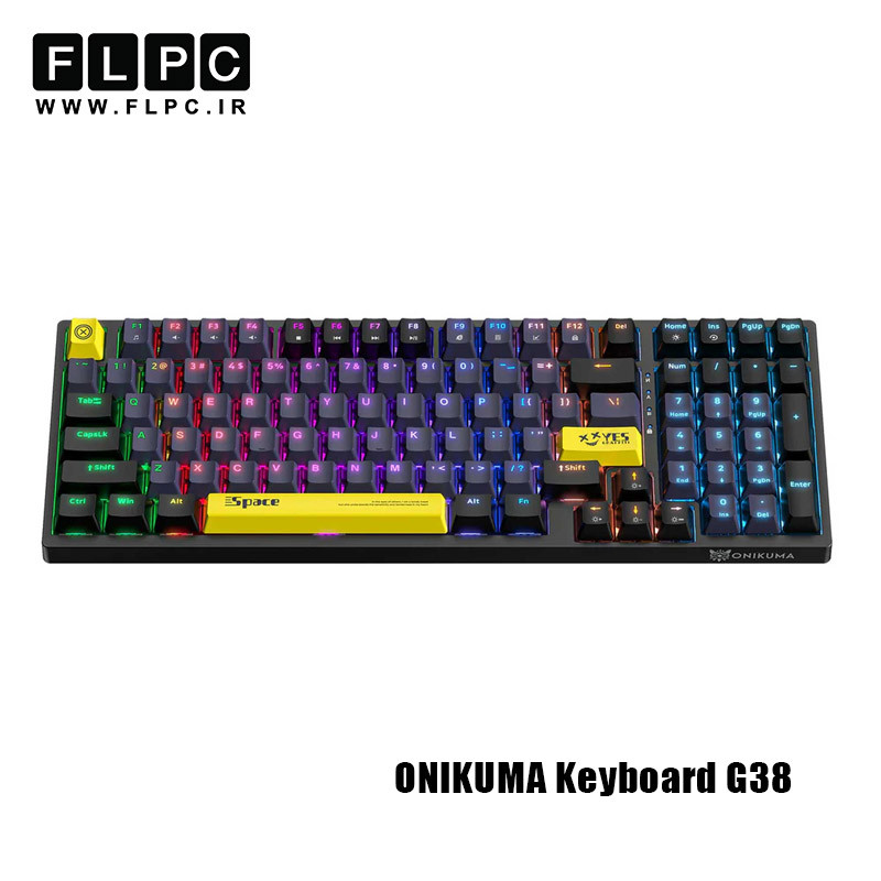 کیبورد با سیم گیمینگ اونیکوما مدل ONIKUMA G38