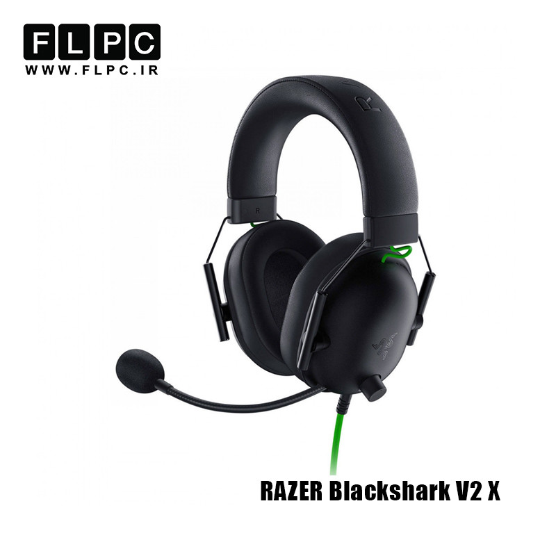 هدست با سیم گیمینگ ریزر مدل RAZER Blackshark V2 X