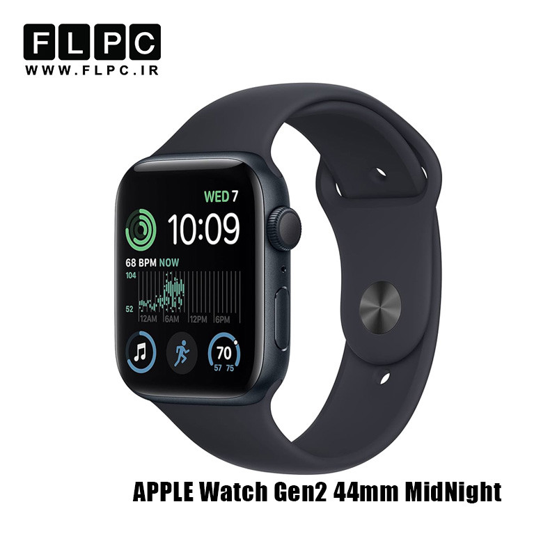 ساعت هوشمند اپل مدل Apple Watch SE 2nd gen 44mm Midnight Aluminum