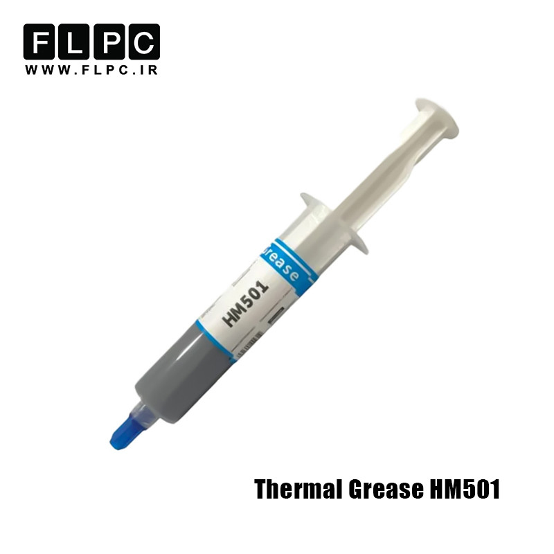 خمیر سیلیکون Thermal Grease مدل HM501 طوسی