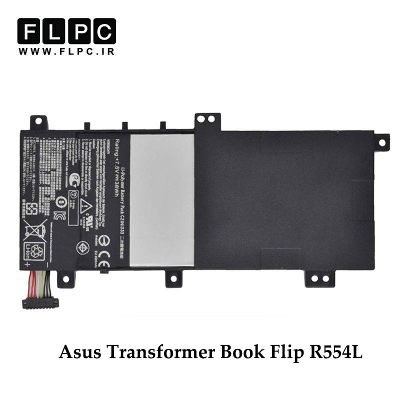 باتری لپ تاپ ایسوس Asus Transformer Book Flip R554L _4900mAh