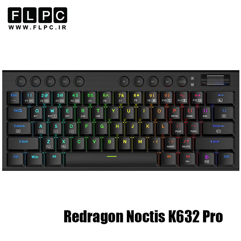 کیبورد گیمینگ ردراگون مدل Redragon Noctis K632 Pro