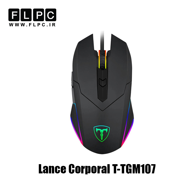 موس سیمی گیمینگ تی دگر مدل T-Dagger T-TGM107 (LANCE CORPORAL)