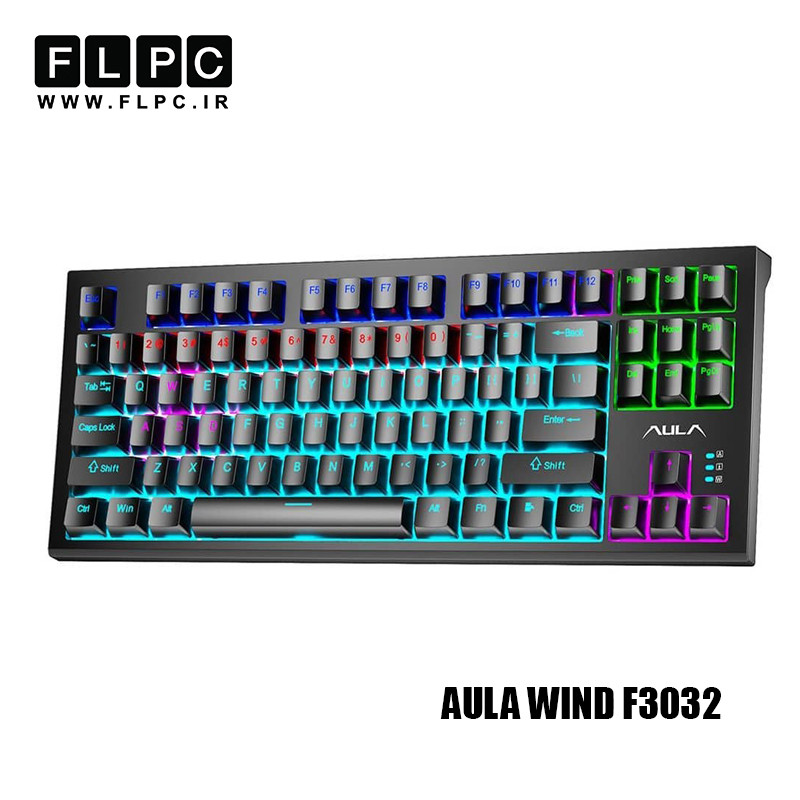 کیبورد سیمی آئولا مدل AULA Wind F3032