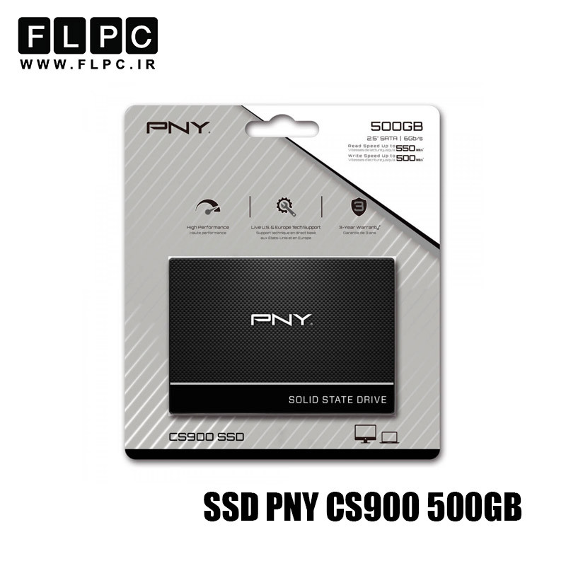 هارد SSD لپ تاپ 500 گیگابایت PNY مدل CS900