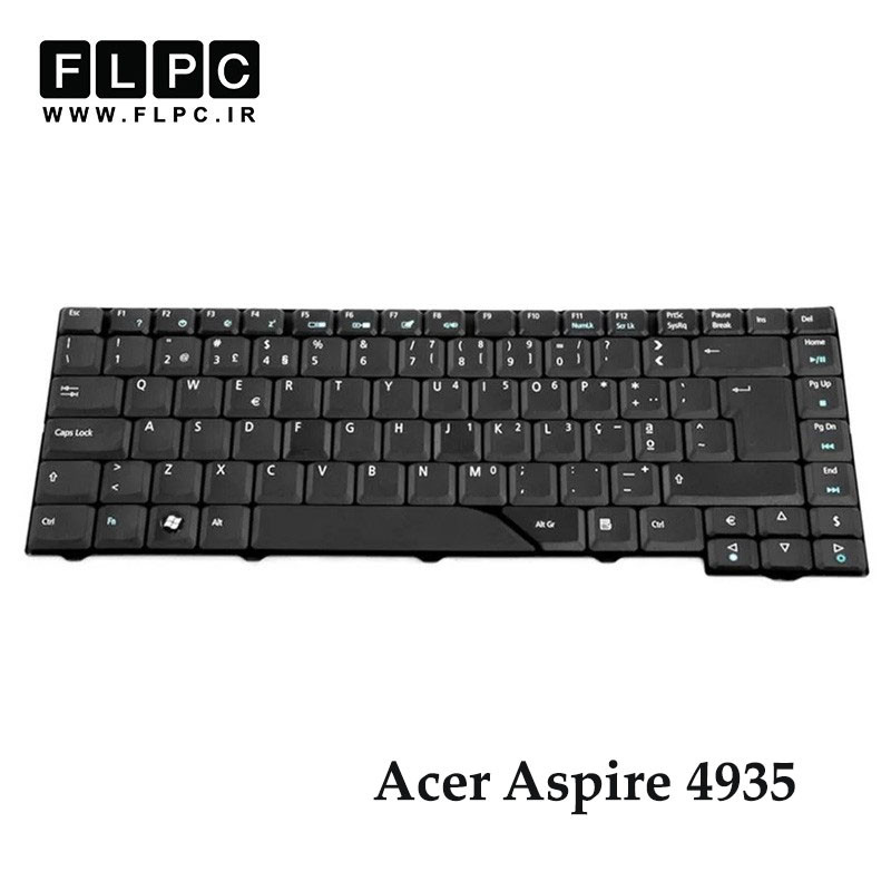کیبورد لپ تاپ ایسر Acer Aspire 4935 مشکی