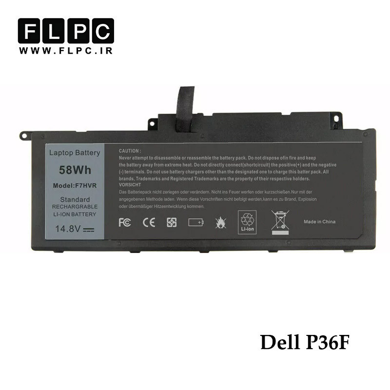 باتری لپ تاپ دل Dell P36F _3900mAh برند ONYX