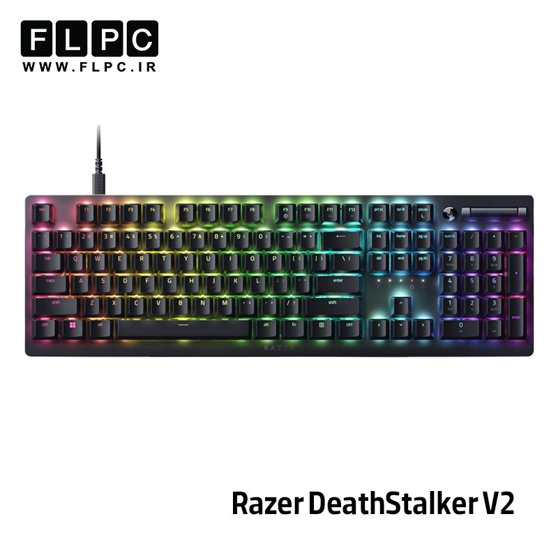 کيبورد سیمی گیمینگ ريزر مدل Razer DeathStalker V2