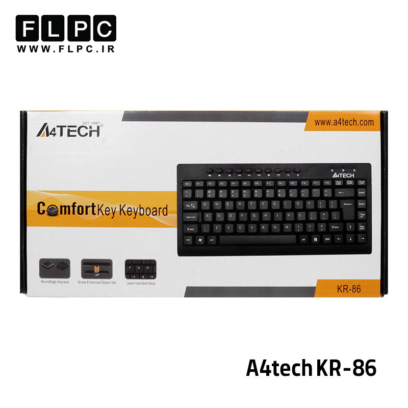 کیبورد باسیم A4tech مدل KR-86