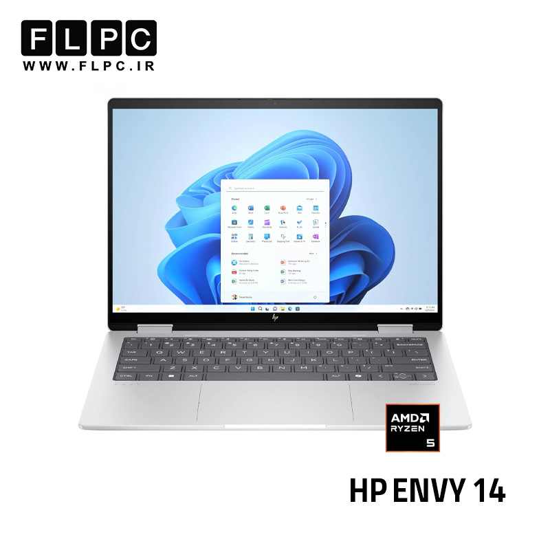 لپ تاپ اچ پی 14 اینچی HP ENVY 14-FA0013dx R5 8640HS 16D5 512GB Radeon