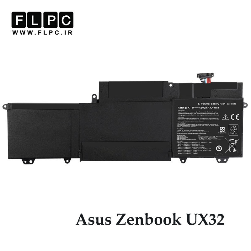 باتری لپ تاپ ایسوس Asus Zenbook UX32 _6600mAh برند MM