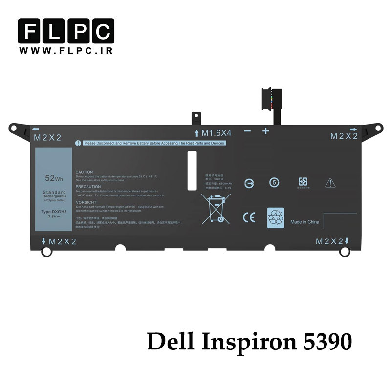 باتری لپ تاپ دل Dell Inspiron 5390 _5500mAh برند MM