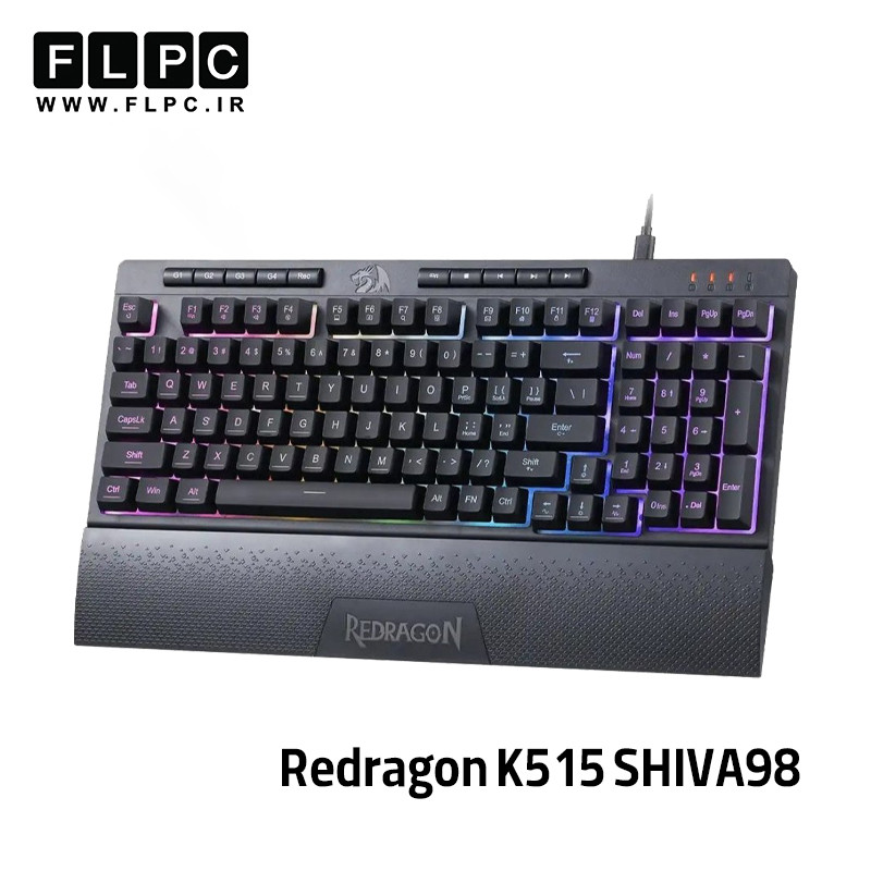 کیبورد گیمینگ ردراگون Redragon K515 (SHIVA98)