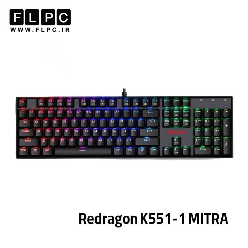 کیبورد گیمینگ ردراگون Redragon K551-1 (MITRA)
