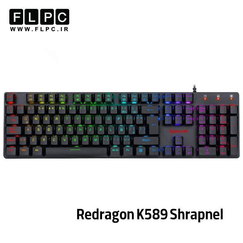 کیبورد گیمینگ ردراگون Redragon K589 (SHARAPNEL)