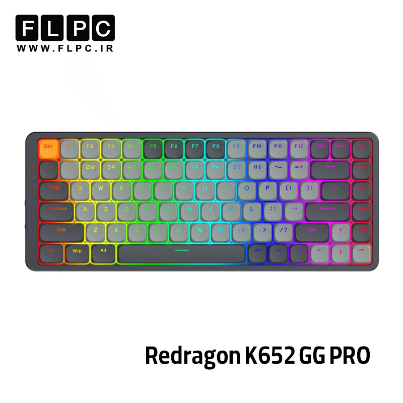 کیبورد گیمینگ ردراگون Redragon K652 GG PRO (AZURE)