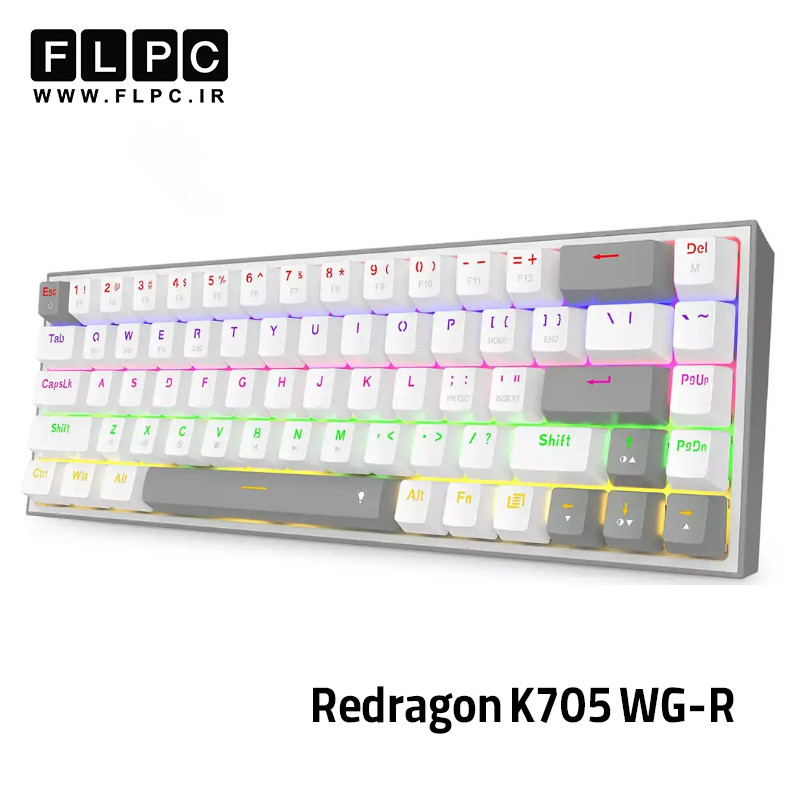 کیبورد گیمینگ ردراگون Redragon K705 WG-R (LENA PRO)