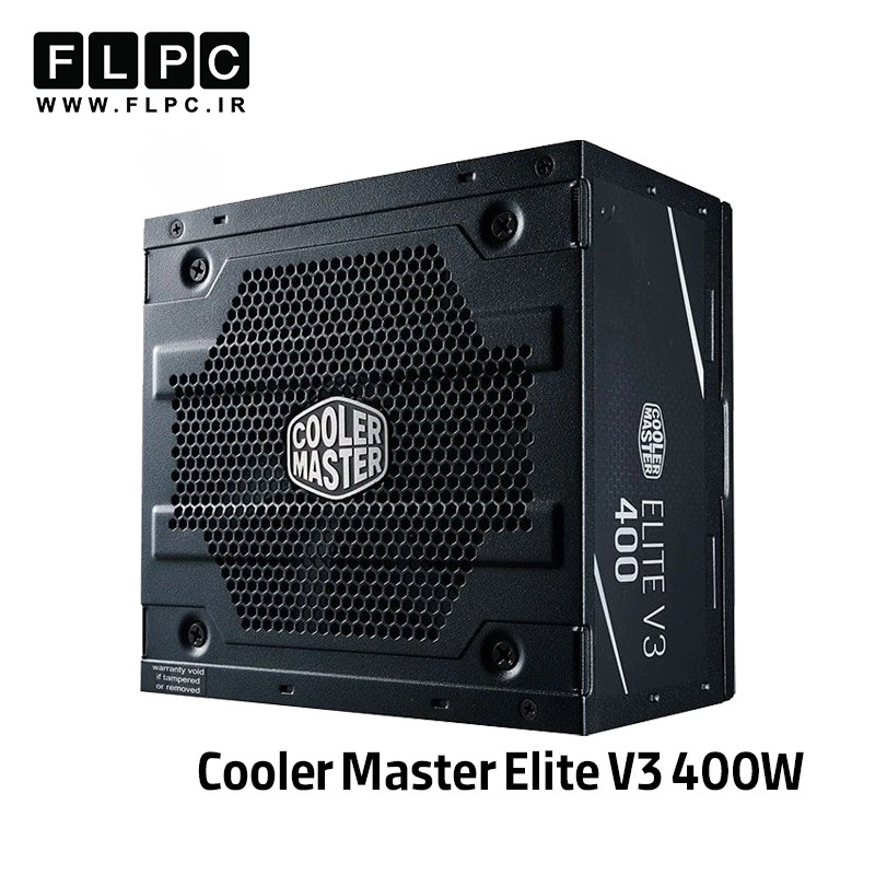 منبع تغذیه کامپیوتر کولر مستر مدل Elite V3 توان 400 وات