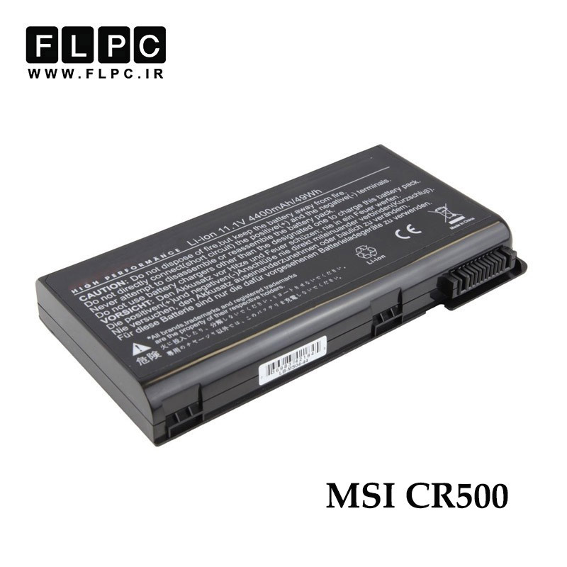 باتری لپ تاپ ام اس آی MSI CR500 _4400mAh برند GIMO Plus