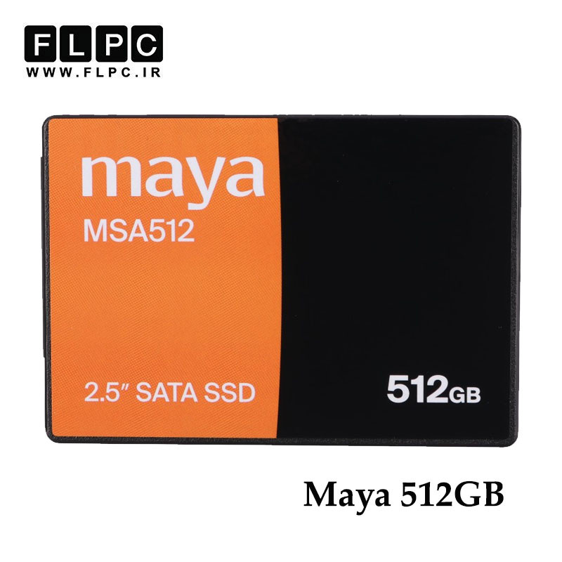 هارد SSD لپ تاپ 512 گیگابایت Maya مدل MSA512