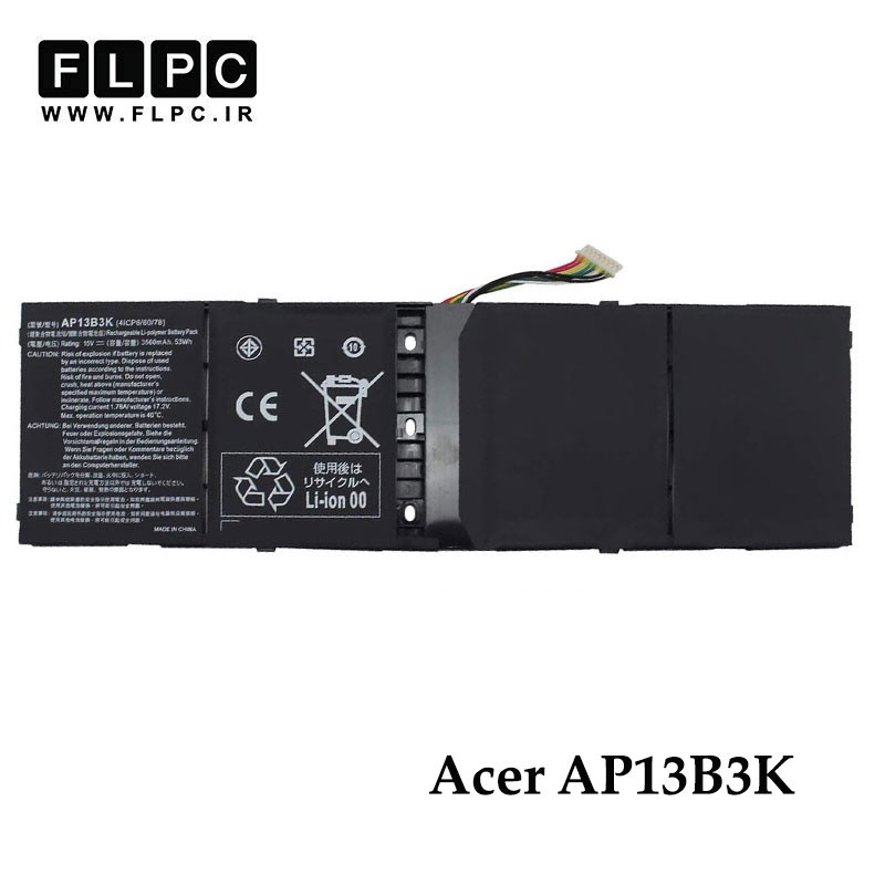 باتری لپ تاپ ایسر Acer AP13B3K _3500mAh اورجینال