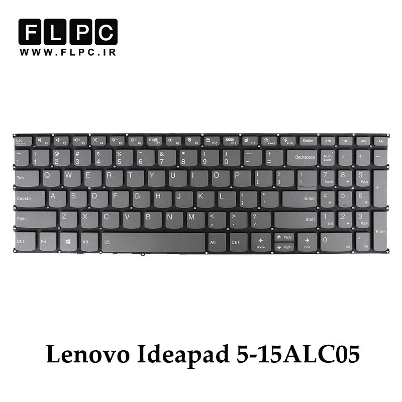 کیبورد لپ تاپ لنوو Lenovo Ideapad 5-15ALC05 اینترکوچک- بدون فریم