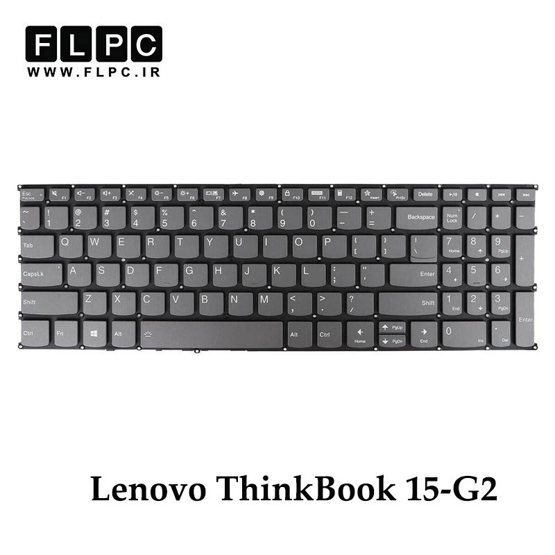 کیبورد لپ تاپ لنوو Lenovo ThinkBook 15-G2 اینترکوچک- بدون فریم