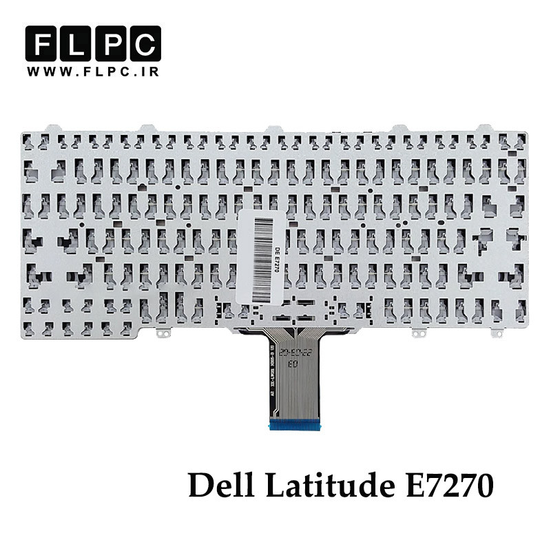 کیبورد لپ تاپ دل DELL Latitude E7270 مشکی- اینترکوچک- بدون فریم