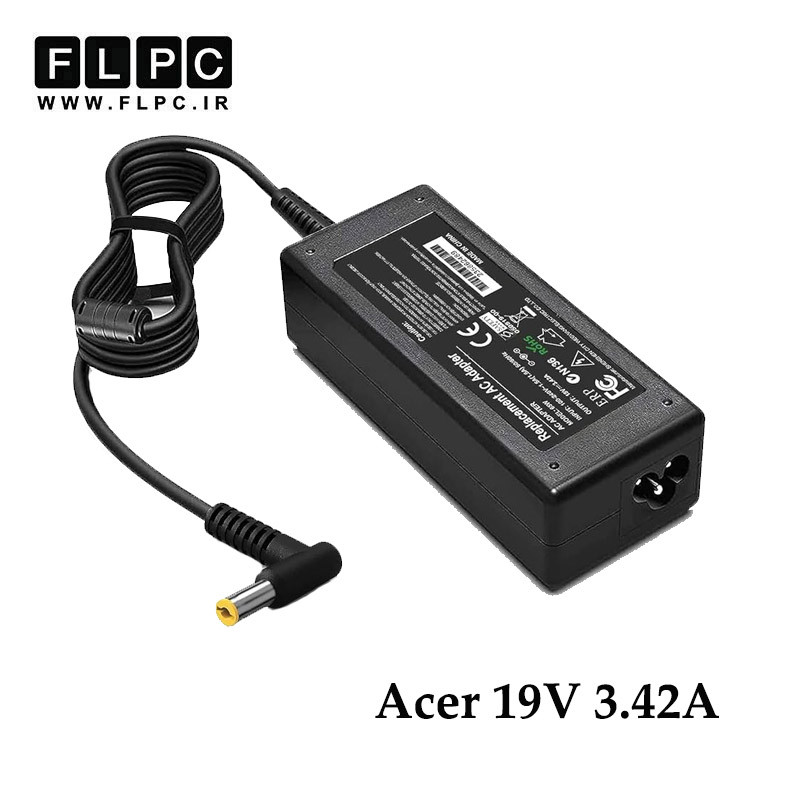 آداپتور لپ تاپ ایسر Acer 19V 3.42A _5.5*1.7