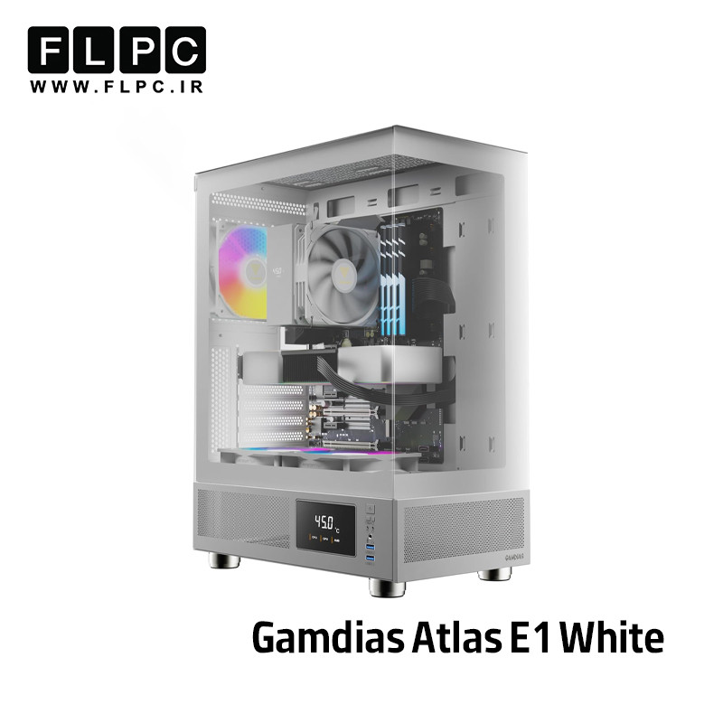 کیس کامپیوتر Case Gamdias Atlas E1 White
