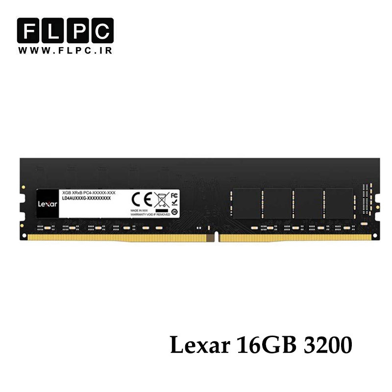 رم کامپیوتر 16 گیگ Lexar DDR4-PC4 (3200) CL22 _LD4AU016G