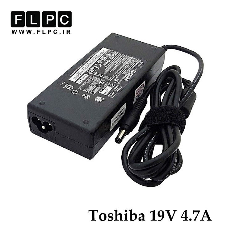 آداپتور لپ تاپ توشیبا Toshiba 19V 4.7A _5.5*2.5