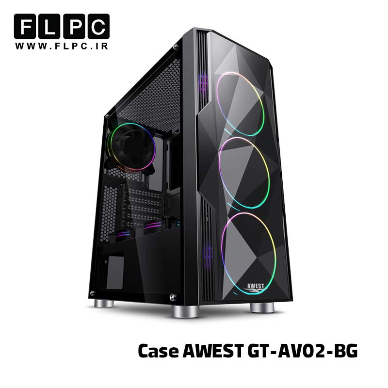 کیس کامپیوتر AWEST GT-AV02-BG