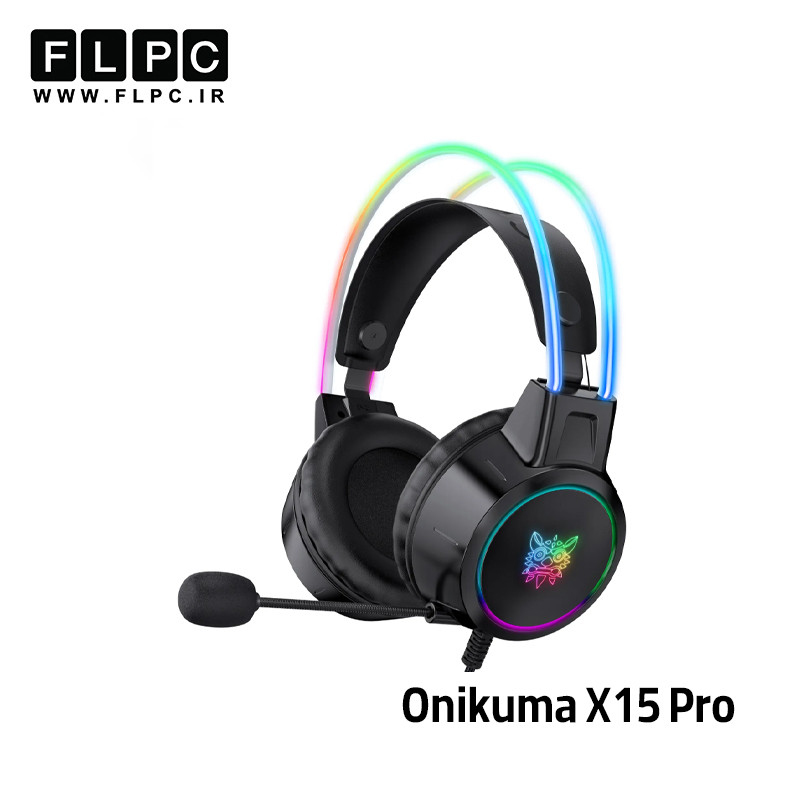 هدست گیمینگ اونیکوما مدل Onikuma X15 Pro RGB