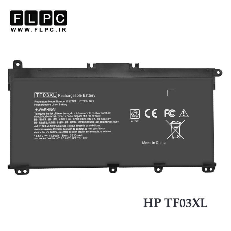 باتری لپ تاپ اچ پی HP TF03XL _3400mAh