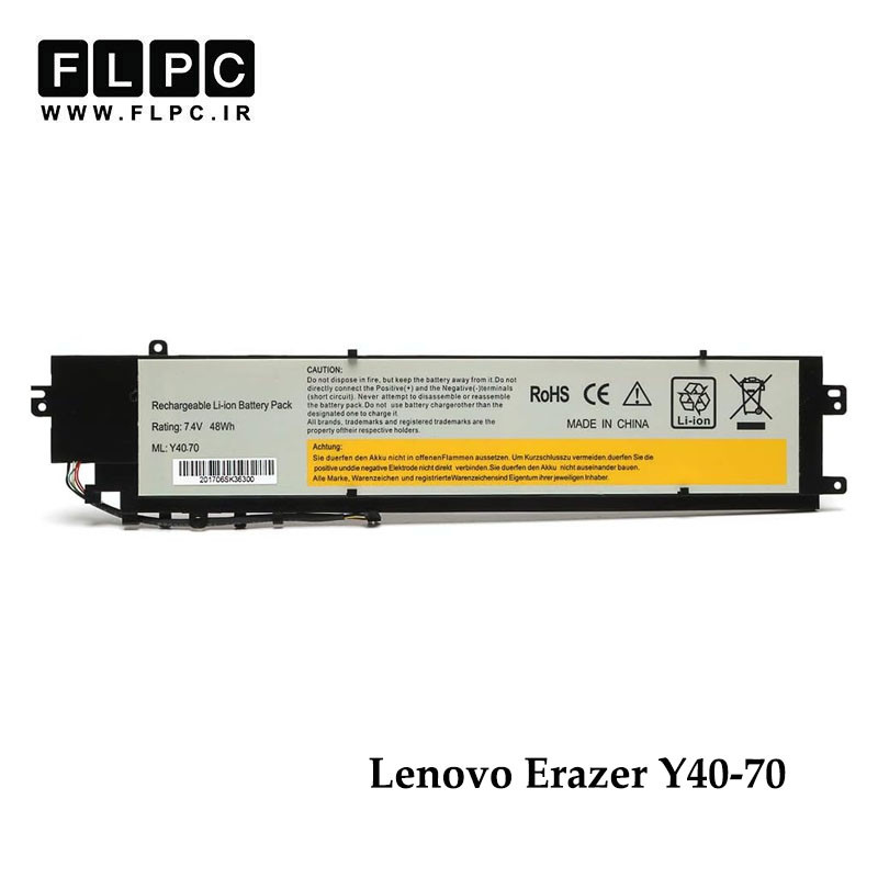 باتری لپ تاپ لنوو Lenovo Erazer Y40-70 _6600mAh اورجینال