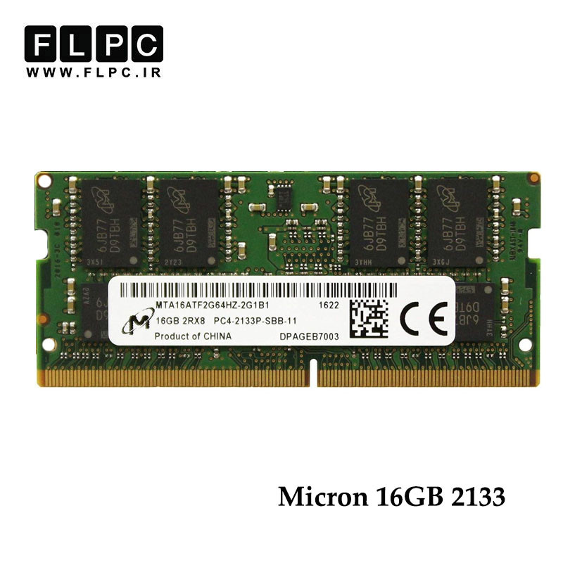 رم لپ تاپ 16 گیگ Micron DDR4-PC4 (2133) CL11 _MTA16ATF2G64HZ-2G1