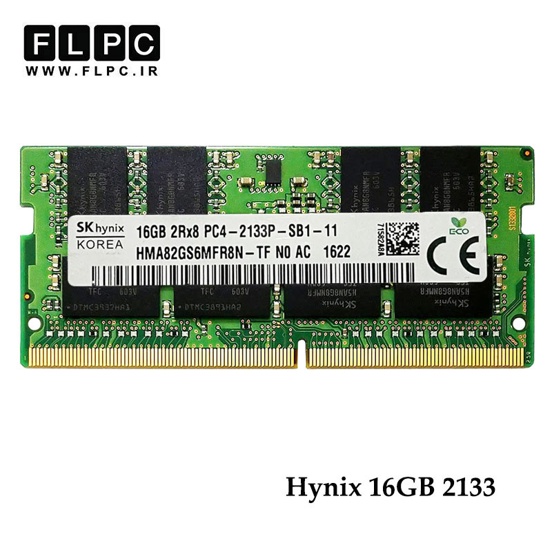 رم لپ تاپ 16 گیگ Hynix DDR4-PC4 (2133) CL10 _HMA82GS6MFR8N-TF