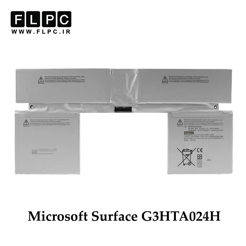 باتری لپ تاپ مایکروسافت Microsoft Surface G3HTA024H _6800mAh