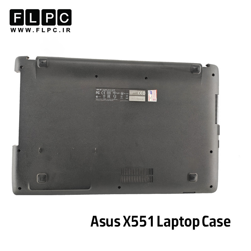 قاب کف لپ تاپ ایسوس Asus X551 _Cover D مشکی- دست دوم