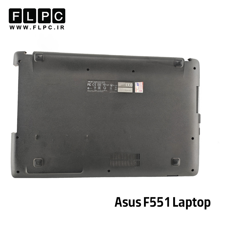 قاب کف لپ تاپ ایسوس Asus F551 _Cover D مشکی- دست دوم