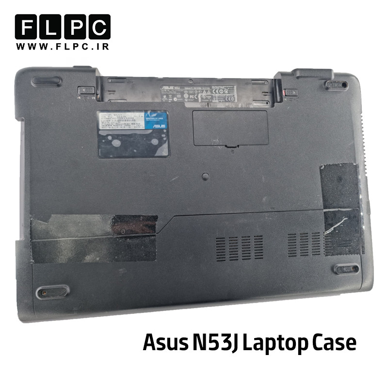 قاب کف لپ تاپ ایسوس Asus X55 _Cover D مشکی- دست دوم