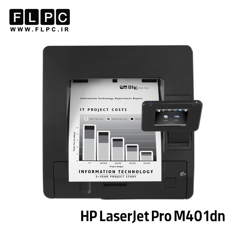 پرینتر لیزری اچ پی مدل HP LaserJet Pro 400 M401dn-دسته دوم