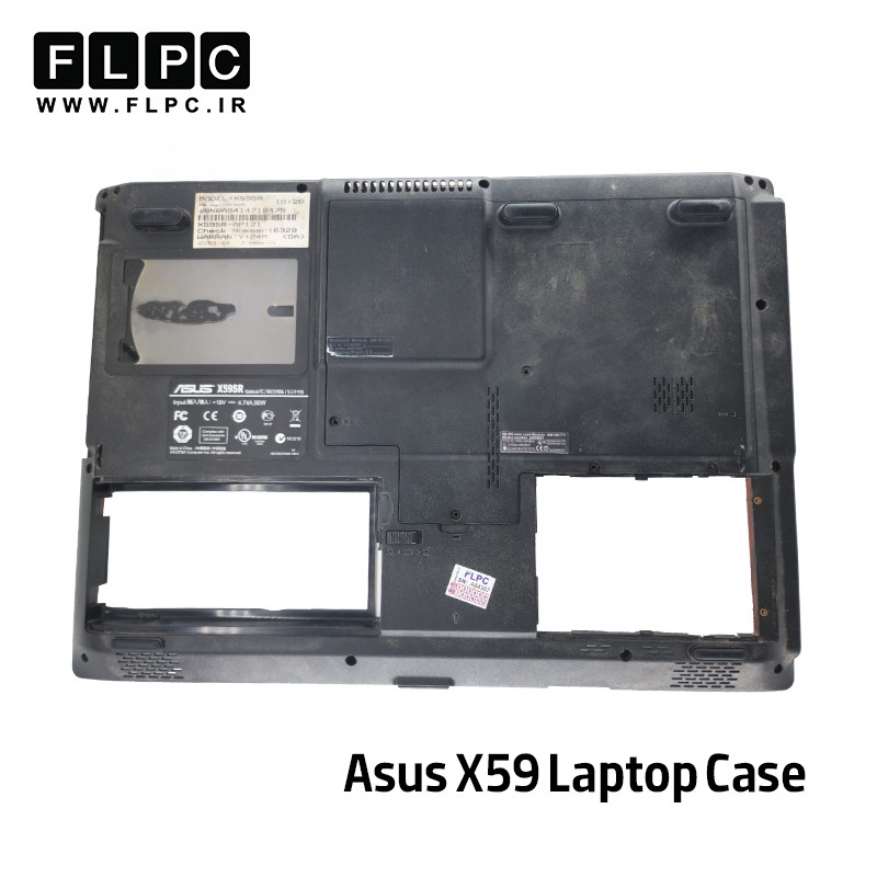 قاب کف لپ تاپ ایسوس Asus X59 _Cover D مشکی- دست دوم