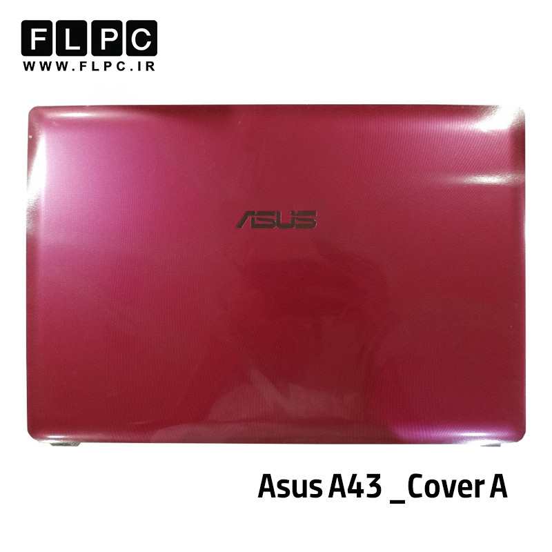 قاب پشت ال سی دی لپ تاپ ایسوس Asus K43S  _Cover A قرمز- دست دوم