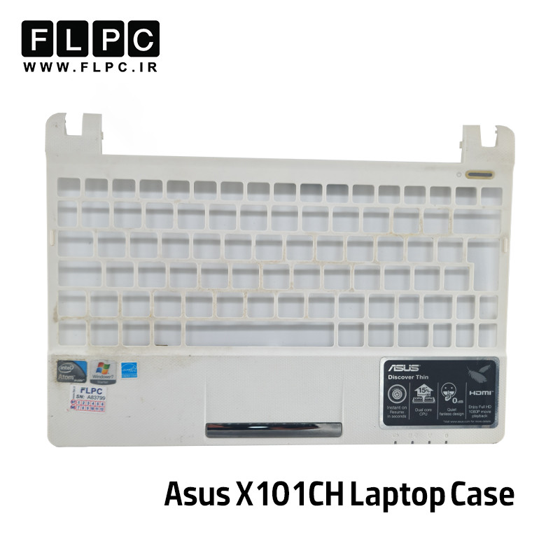 قاب دور کیبورد لپ تاپ ایسوس Asus X101CH _Cover C سفید- دست دوم