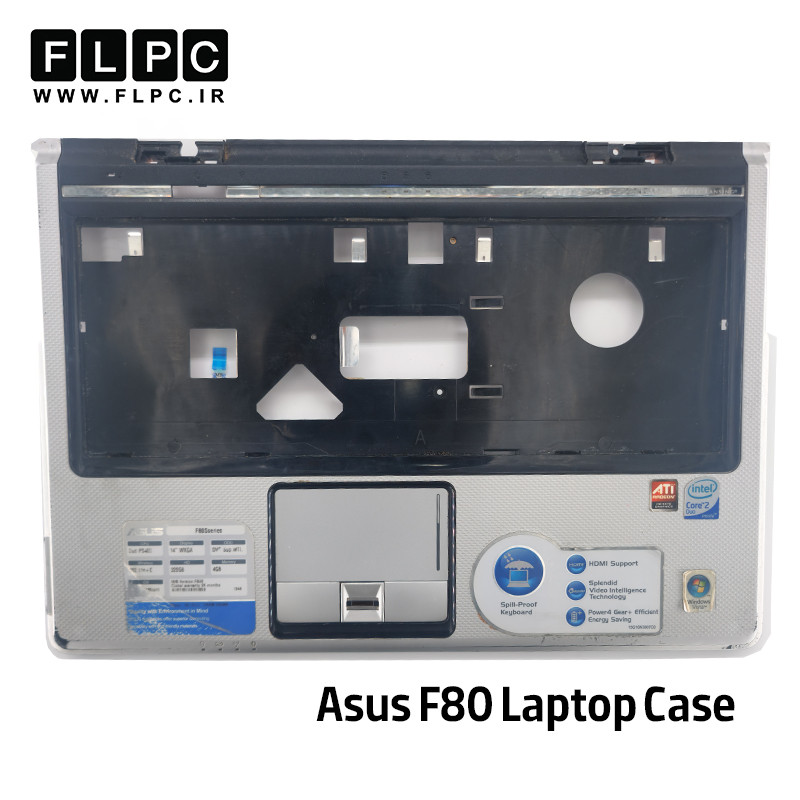 قاب دور کیبورد لپ تاپ ایسوس Asus F80 _Cover C مشکی- دست دوم