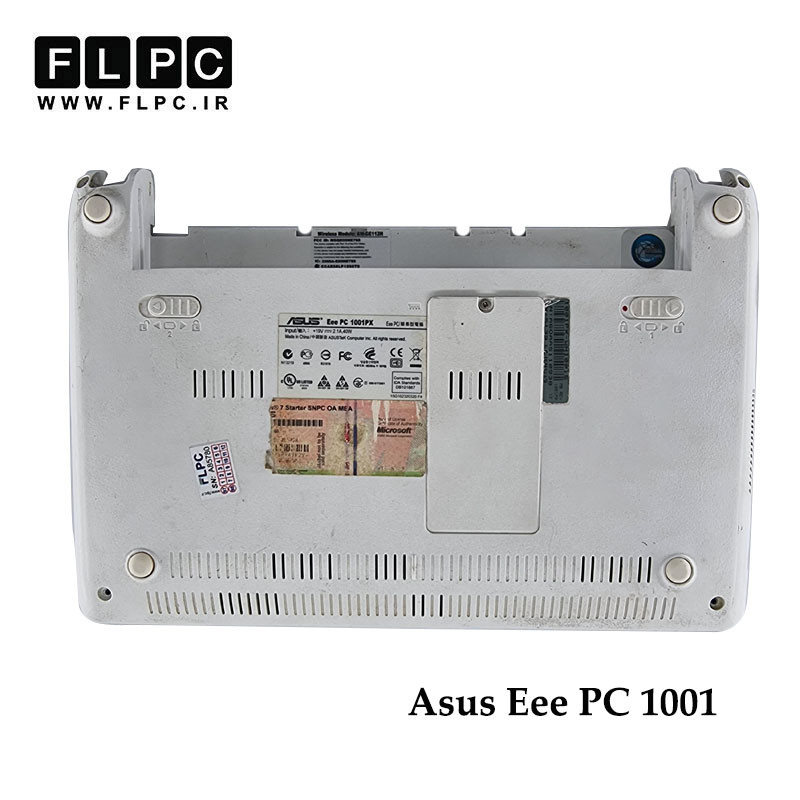 قاب کف لپ تاپ ایسوس Asus Eee PC 1001 _Cover D سفید- دست دوم