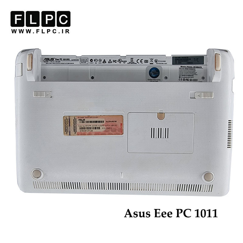 قاب کف لپ تاپ ایسوس Asus Eee PC 1011 _Cover D سفید- دست دوم